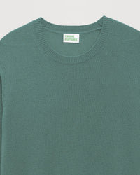 Pull classique Light en cachemire - Washed Green