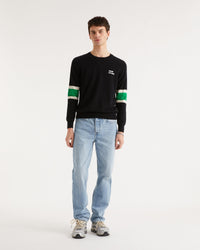 Pull à brassard bicolore from future en cachemire - Black