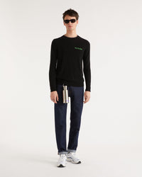 Pull Future brode Light en cachemire - Black