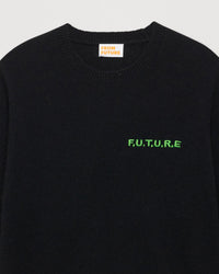 Pull Future brode Light en cachemire - Black