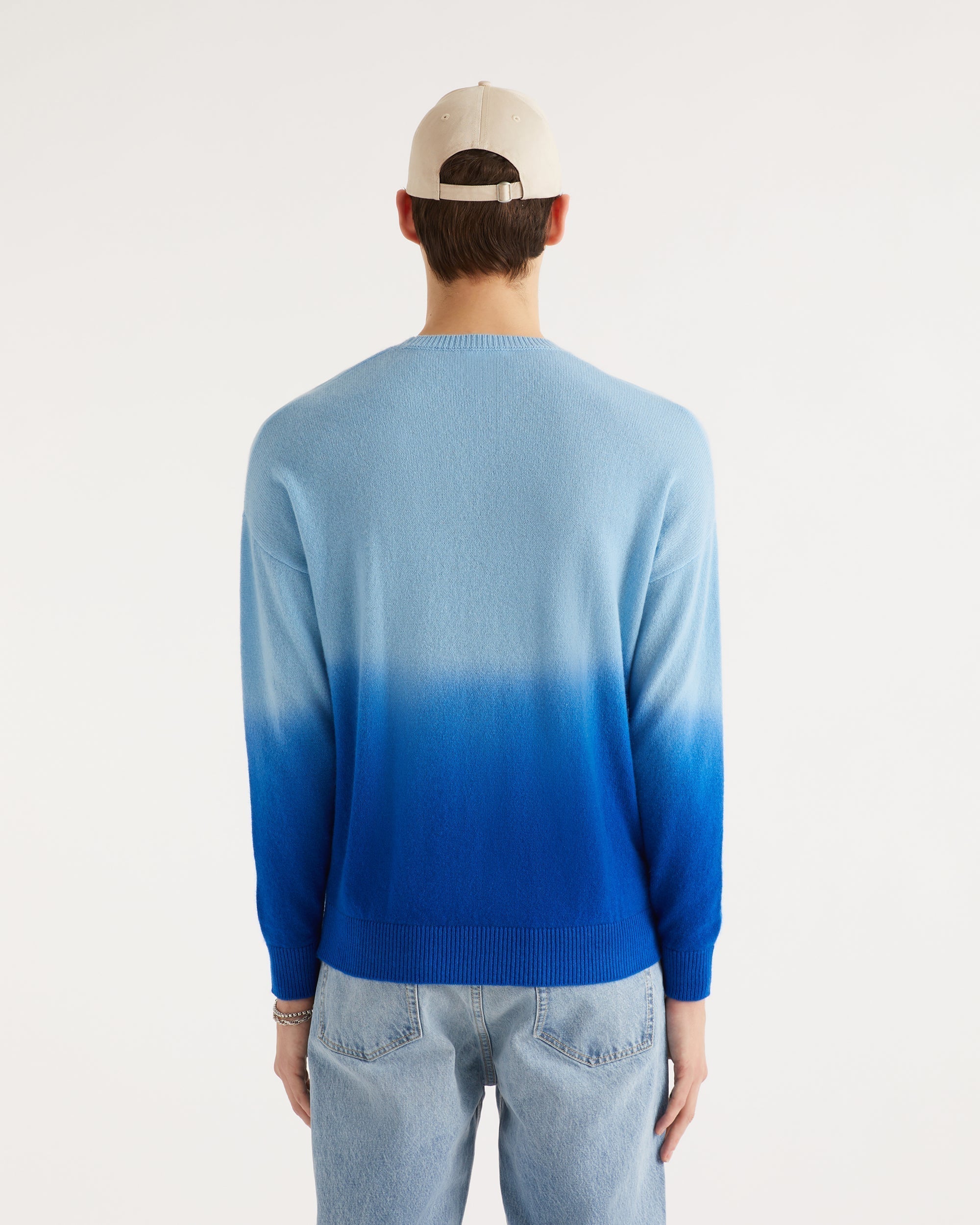 Pull Dip dye from future en cachemire - Blue