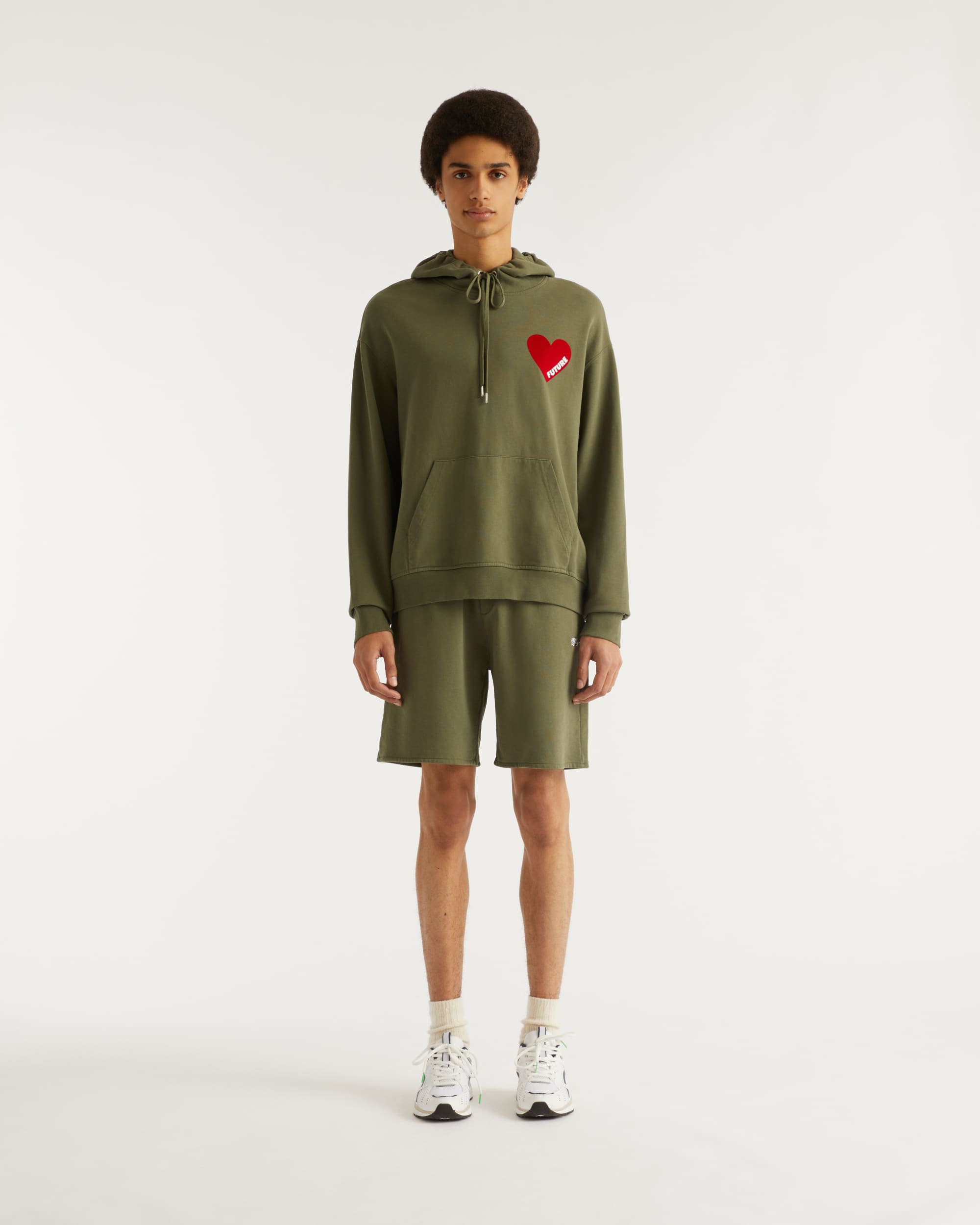 Short droit classique - Light Heather Gray