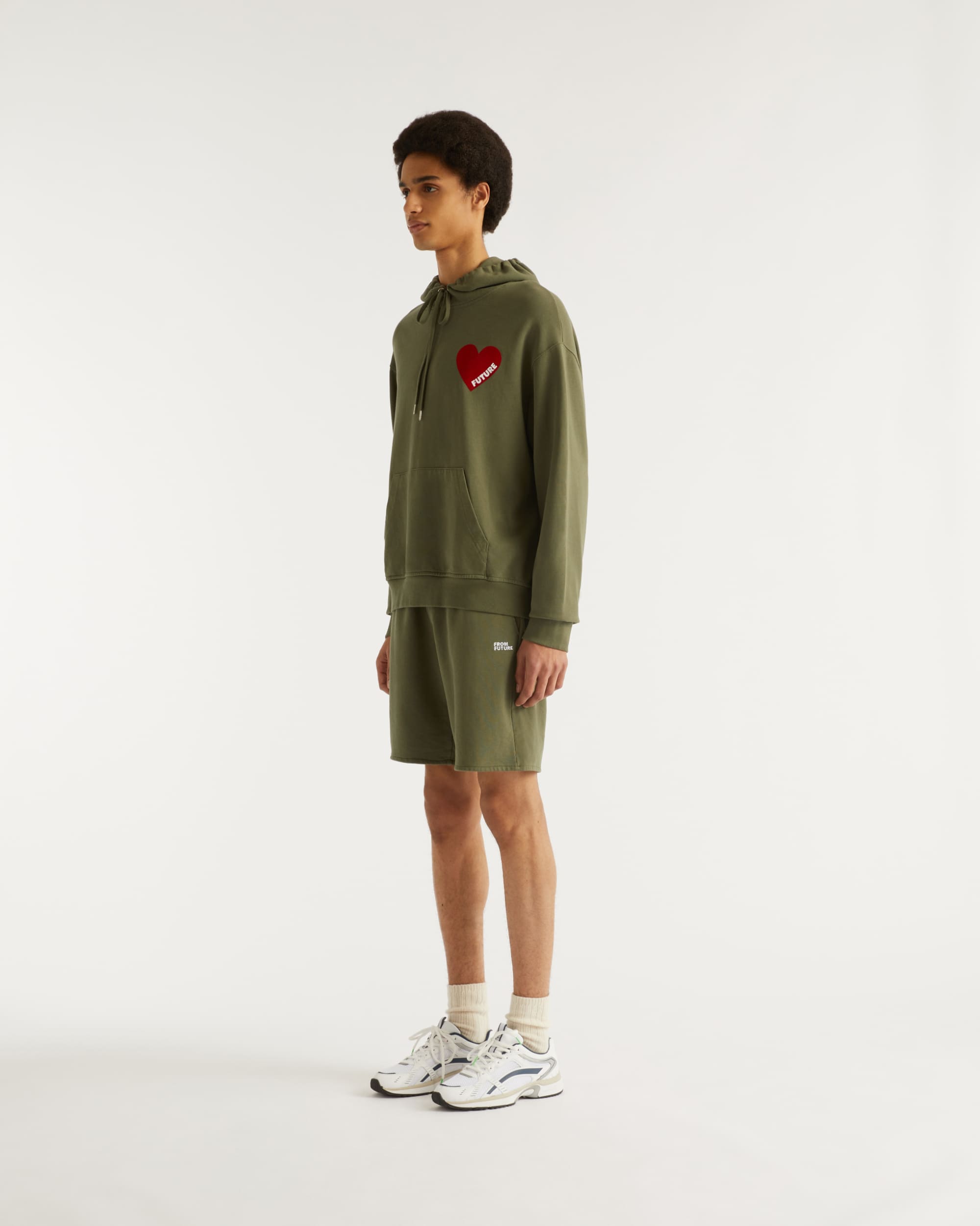 Short droit classique - Light Heather Gray