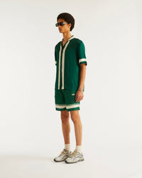 Short à rayures - Green