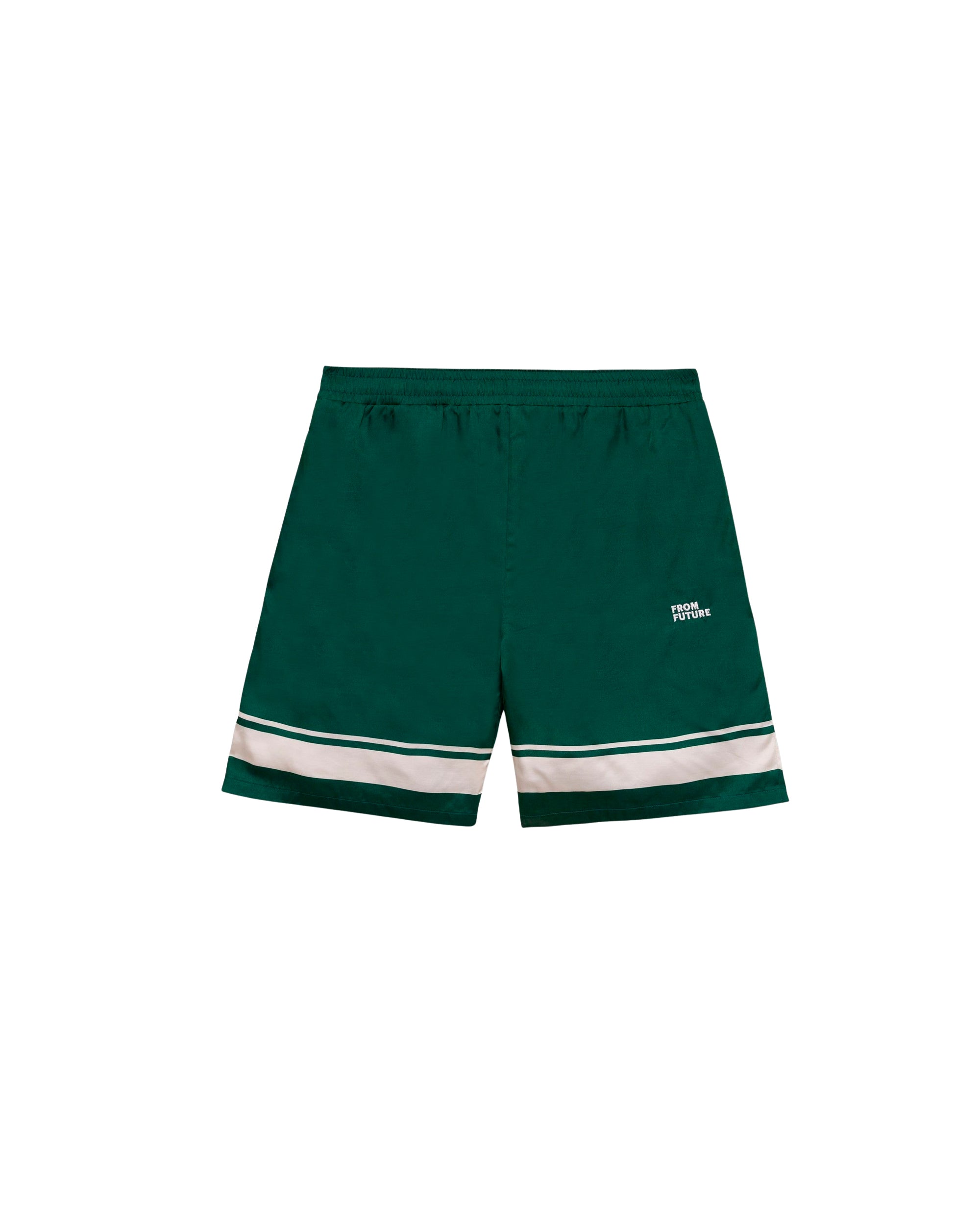 Short à rayures - Green
