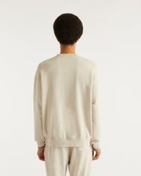 Sweat à col rond oversize - Pearl Grey