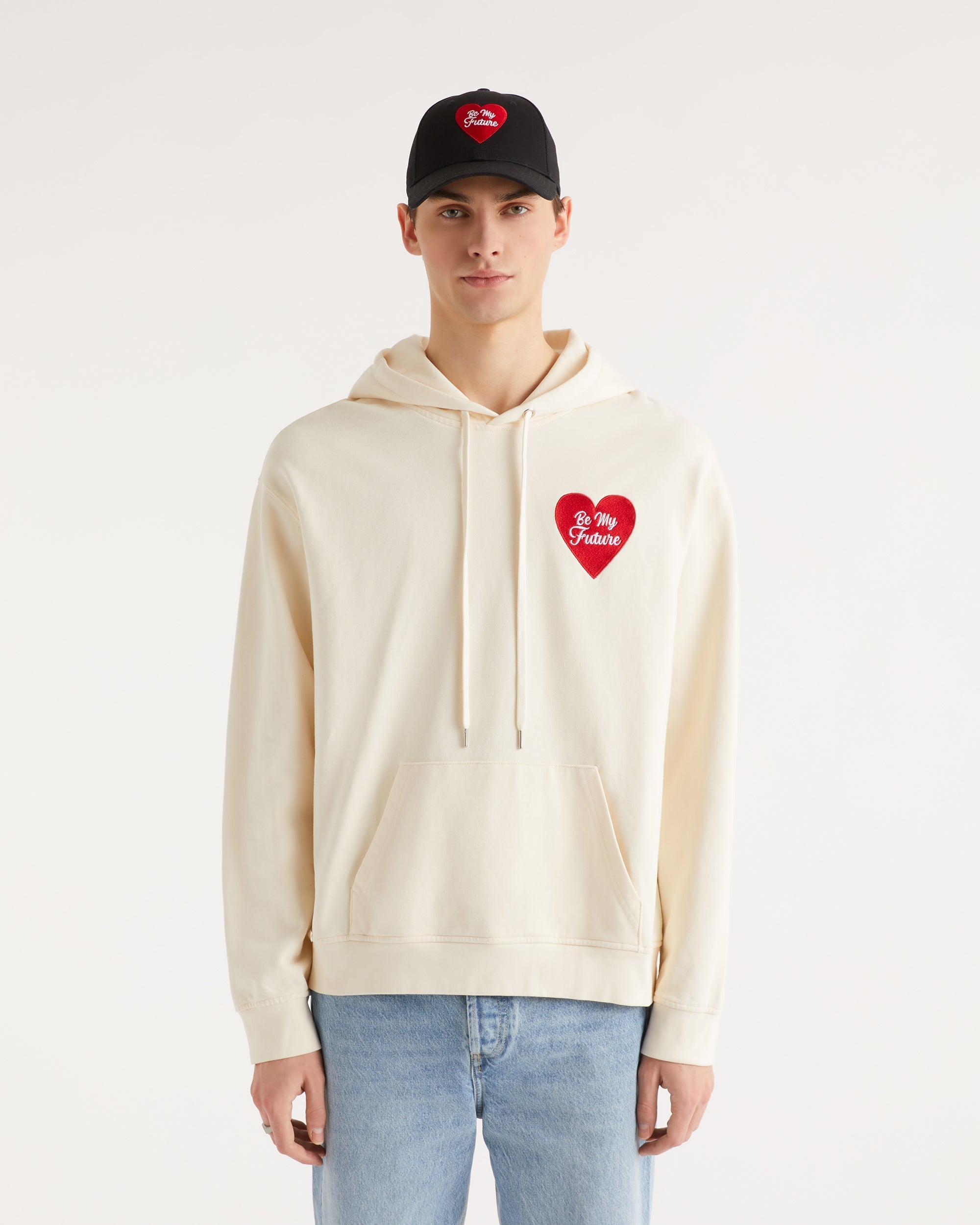 Hoodie Saint valentin - Desert Sand