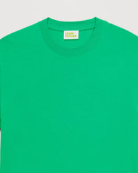 T-shirt oversize à col rond - Acid Green