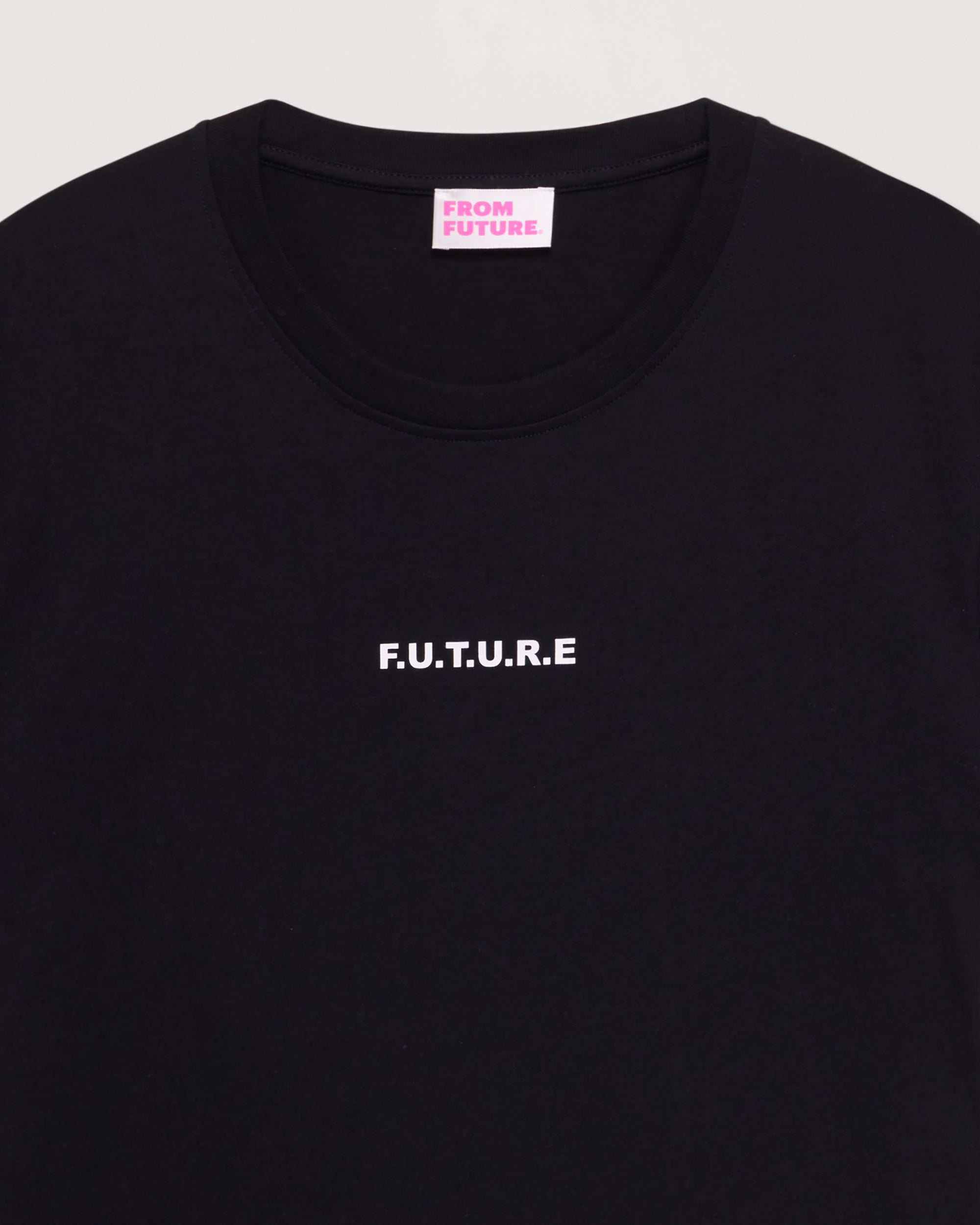 T-shirt à broderie f.u.t.u.r.e - Black