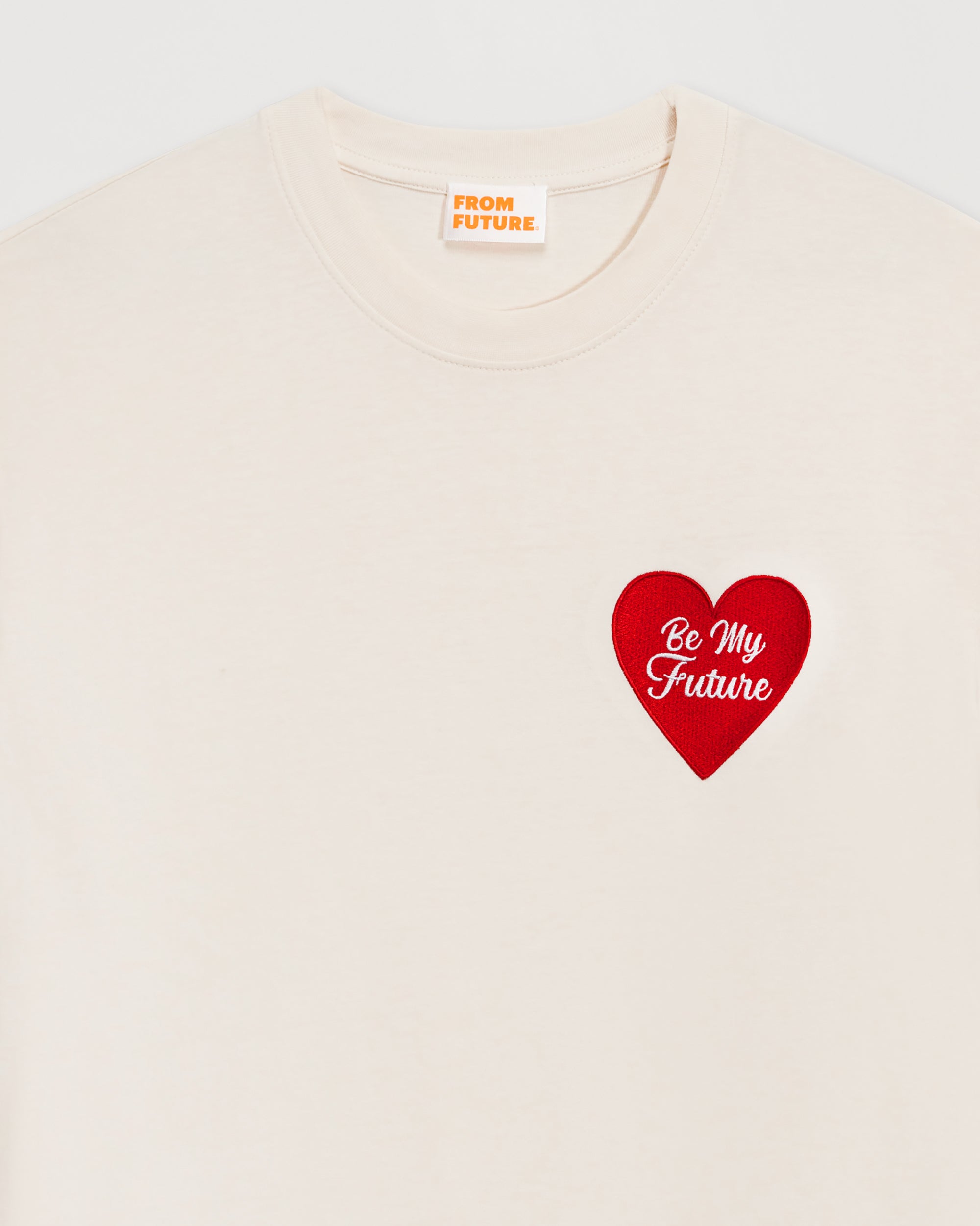 T-shirt oversize Saint valentin à col rond - Desert Sand