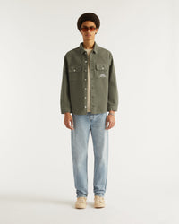 Surchemise à broderie From Future - Khaki
