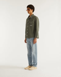 Surchemise à broderie From Future - Khaki