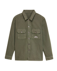 Surchemise à broderie From Future - Khaki