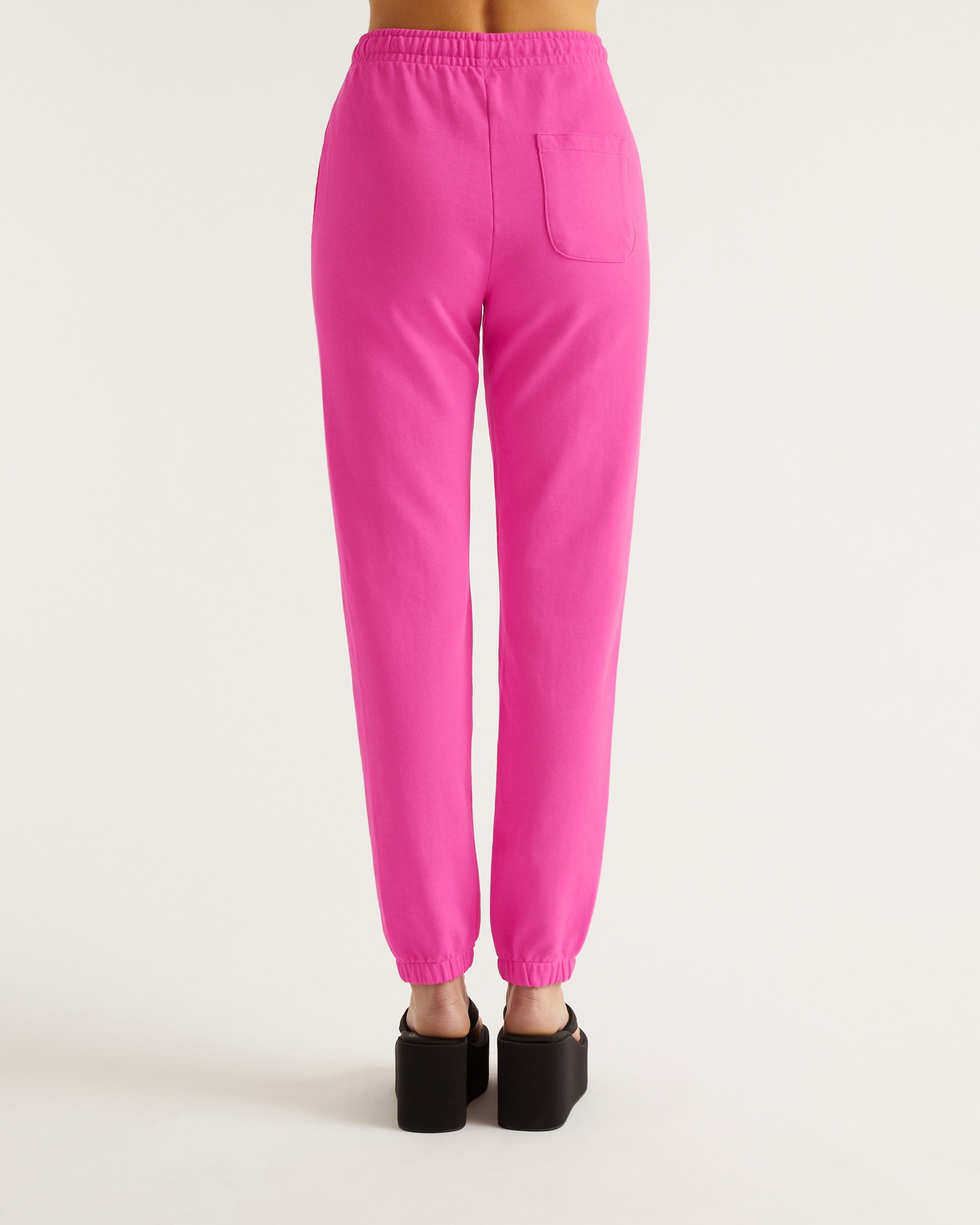 Pantalon de jogging à broderie From Future - Flash Pink