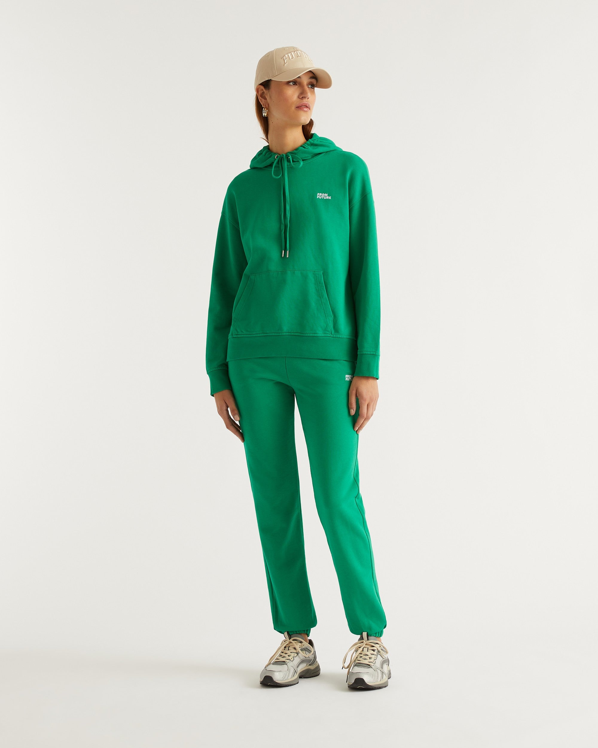 Pantalon de jogging à broderie From Future - Summer Green