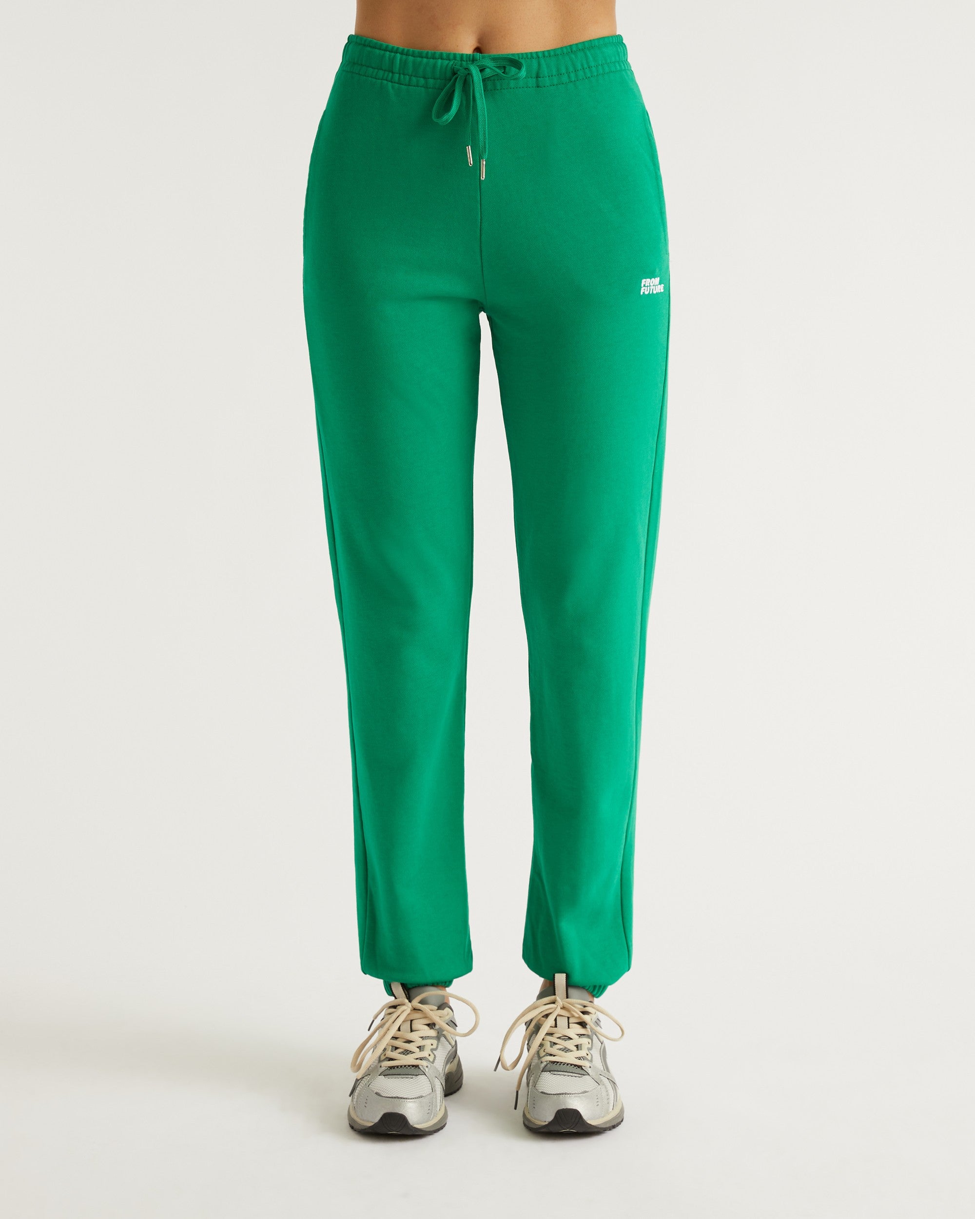 Pantalon de jogging à broderie From Future - Summer Green