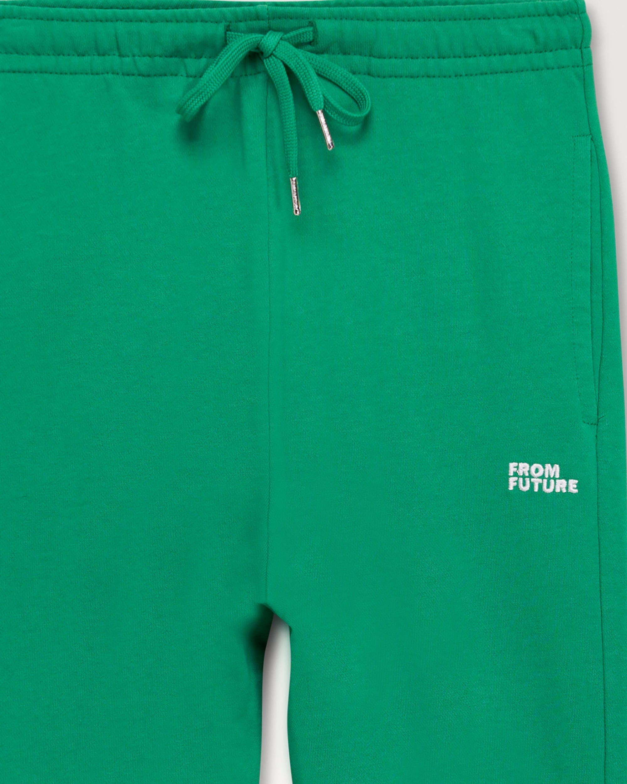 Pantalon de jogging à broderie From Future - Summer Green