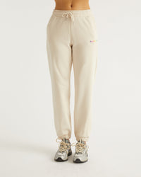 Pantalon de jogging à broderie f.u.t.u.r.e - Desert Sand