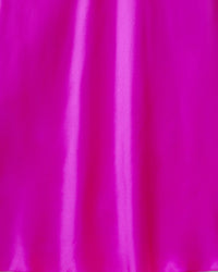 Jupe mi longue Carmen en soie - Neon Purple