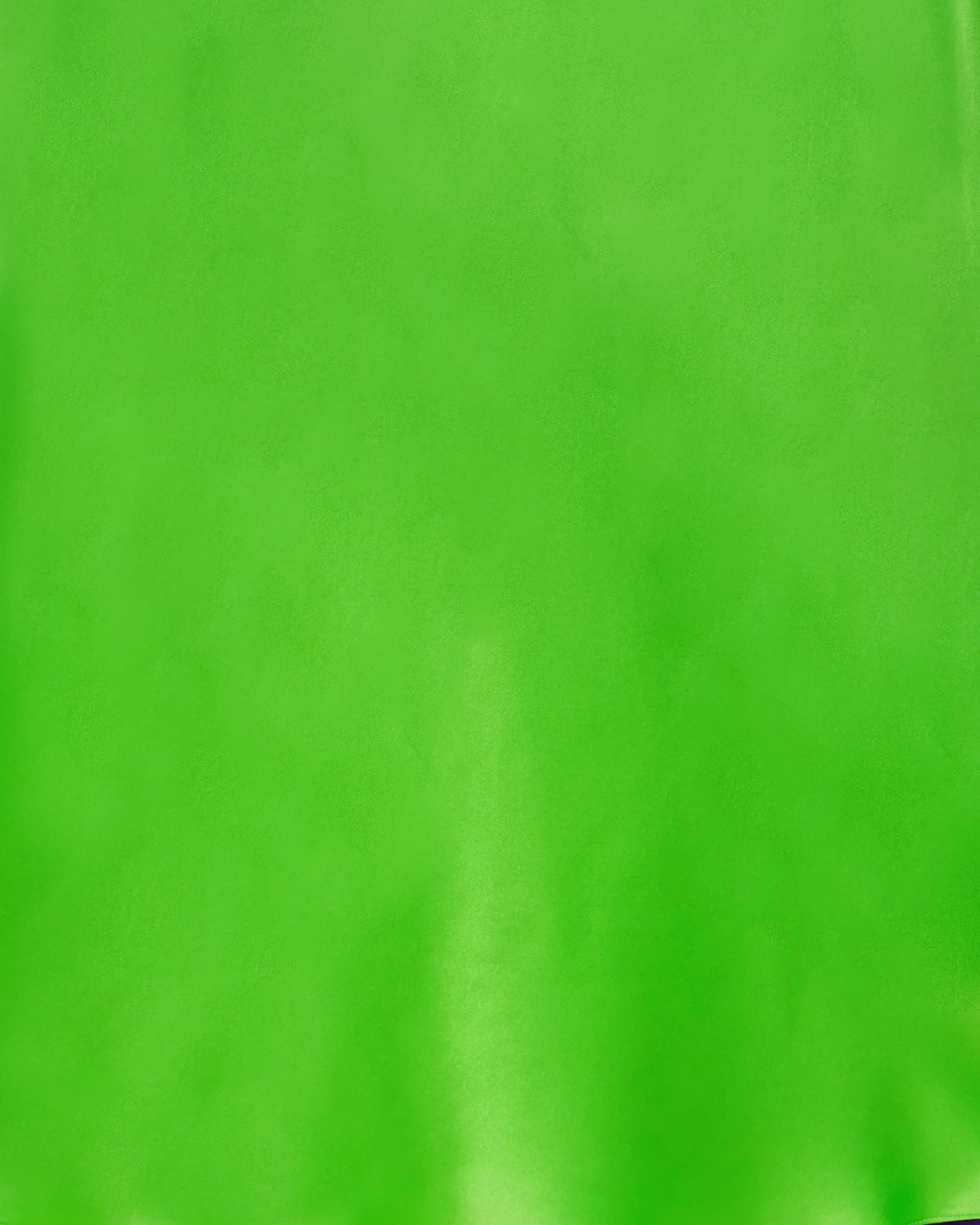 Jupe mi longue Gina en soie - Neon Green
