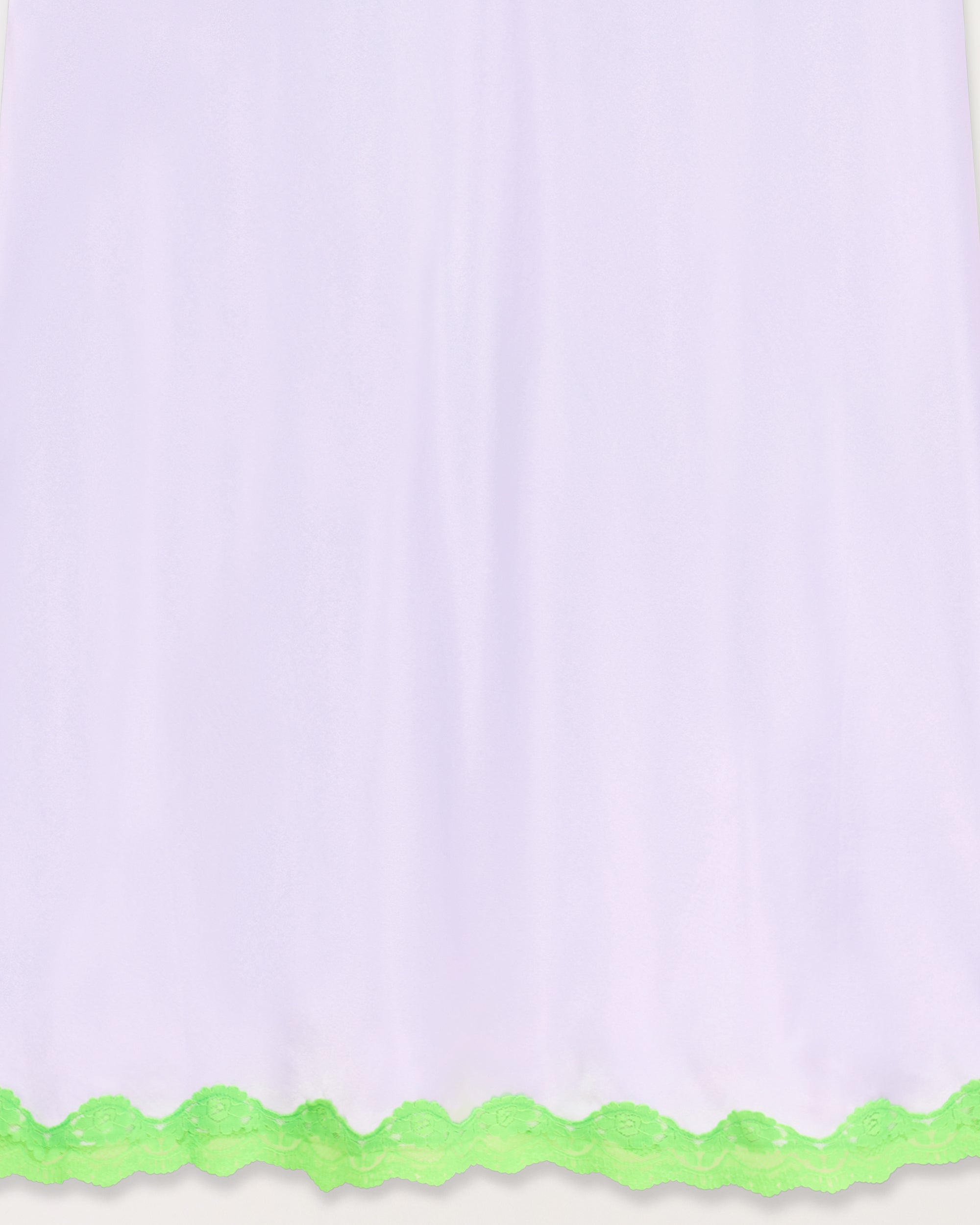 Jupe mi longue Rebecca en soie - Lilac