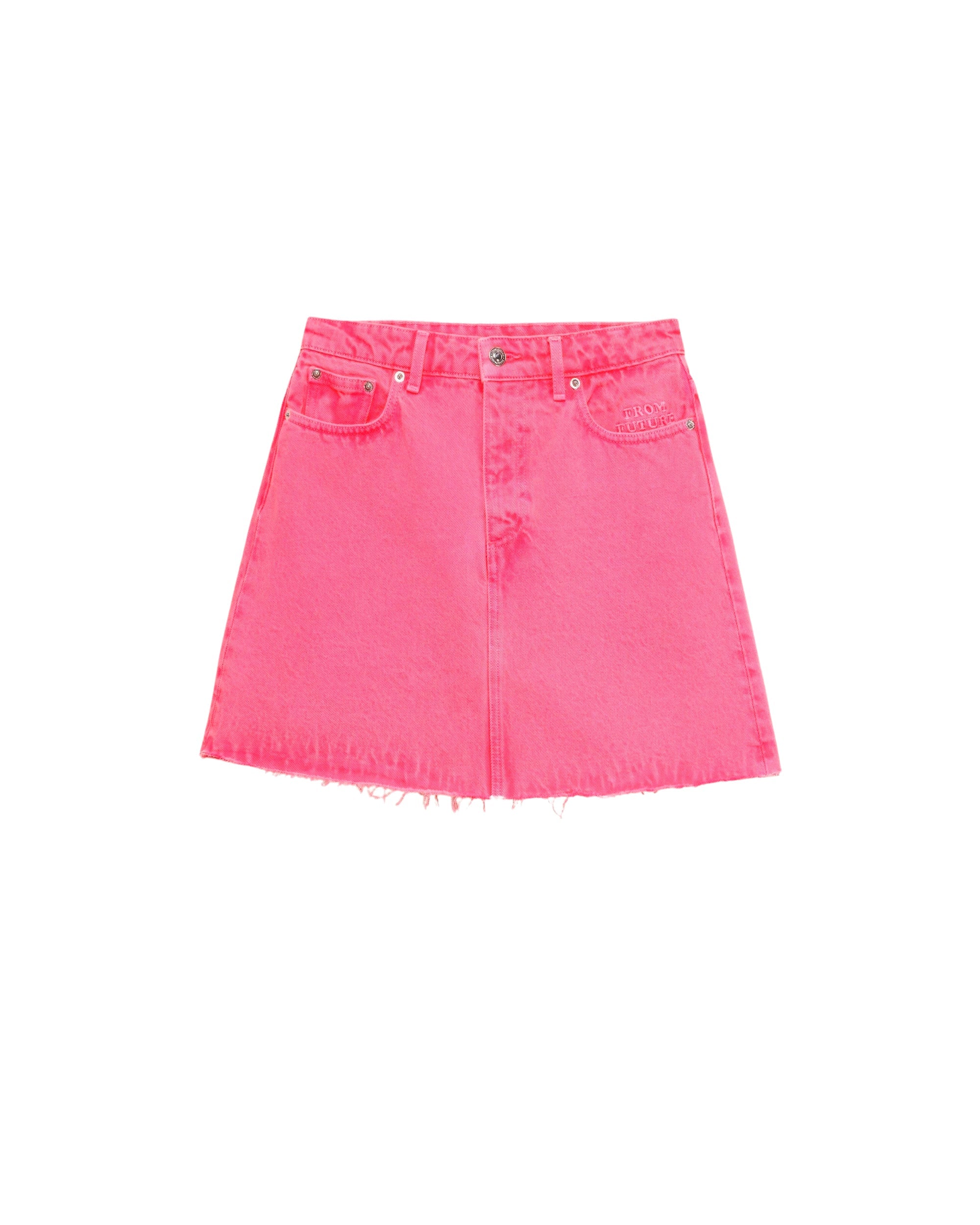 Mini jupe Jay à coupe trapèze - Neon Pink