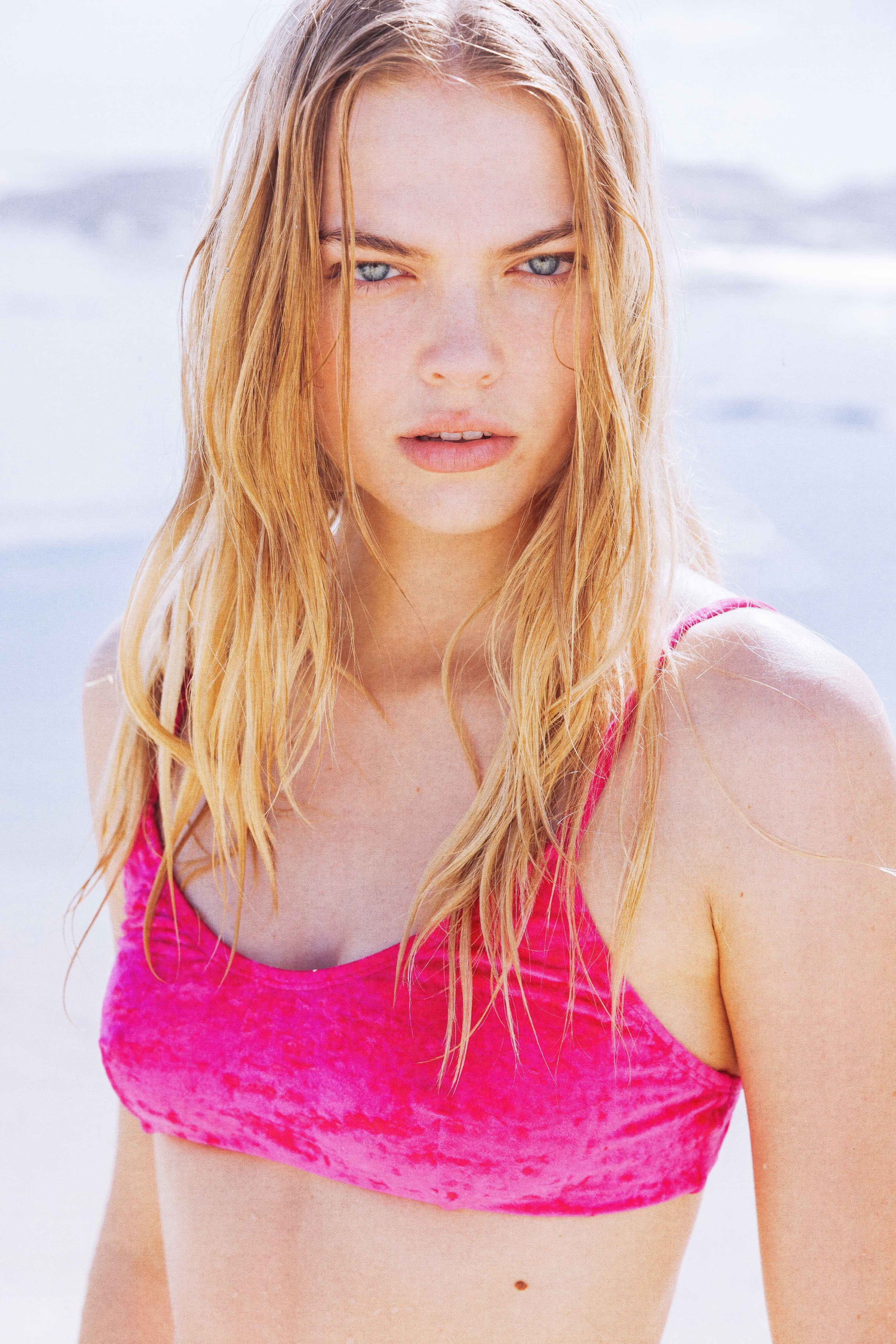 Maillot de bain Velours - Flash Pink Top