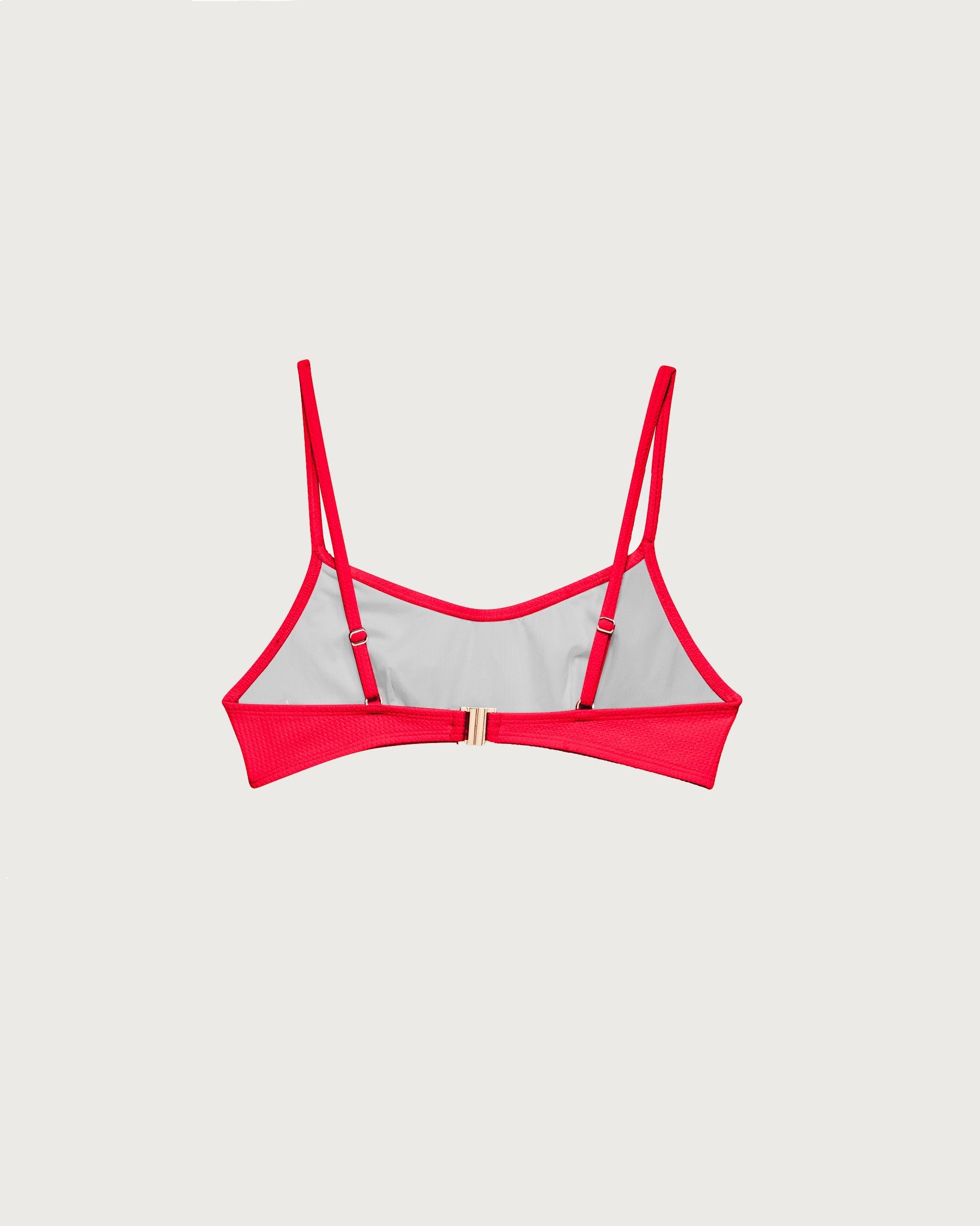 Maillot de bain Gaufre - Coral Pink Top