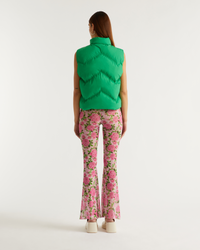 Doudoune sans manches matelassée - Summer Green