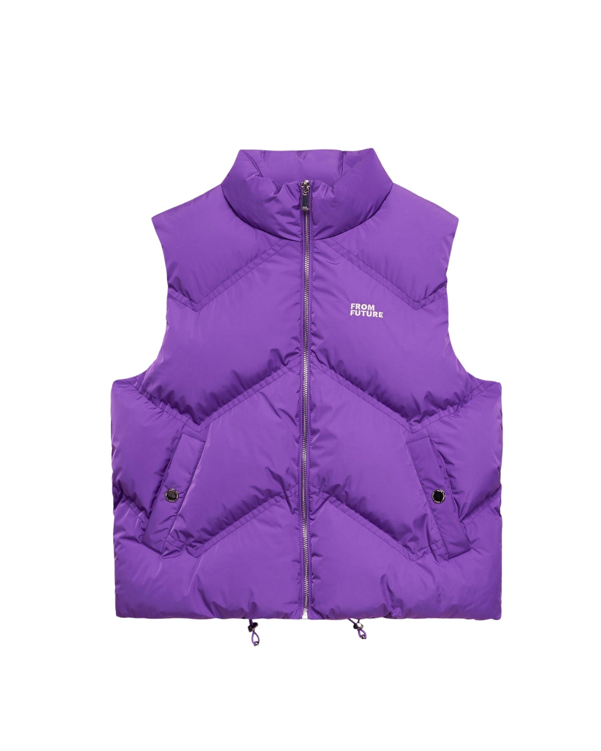 Doudoune sans manches matelassée - Neon Purple