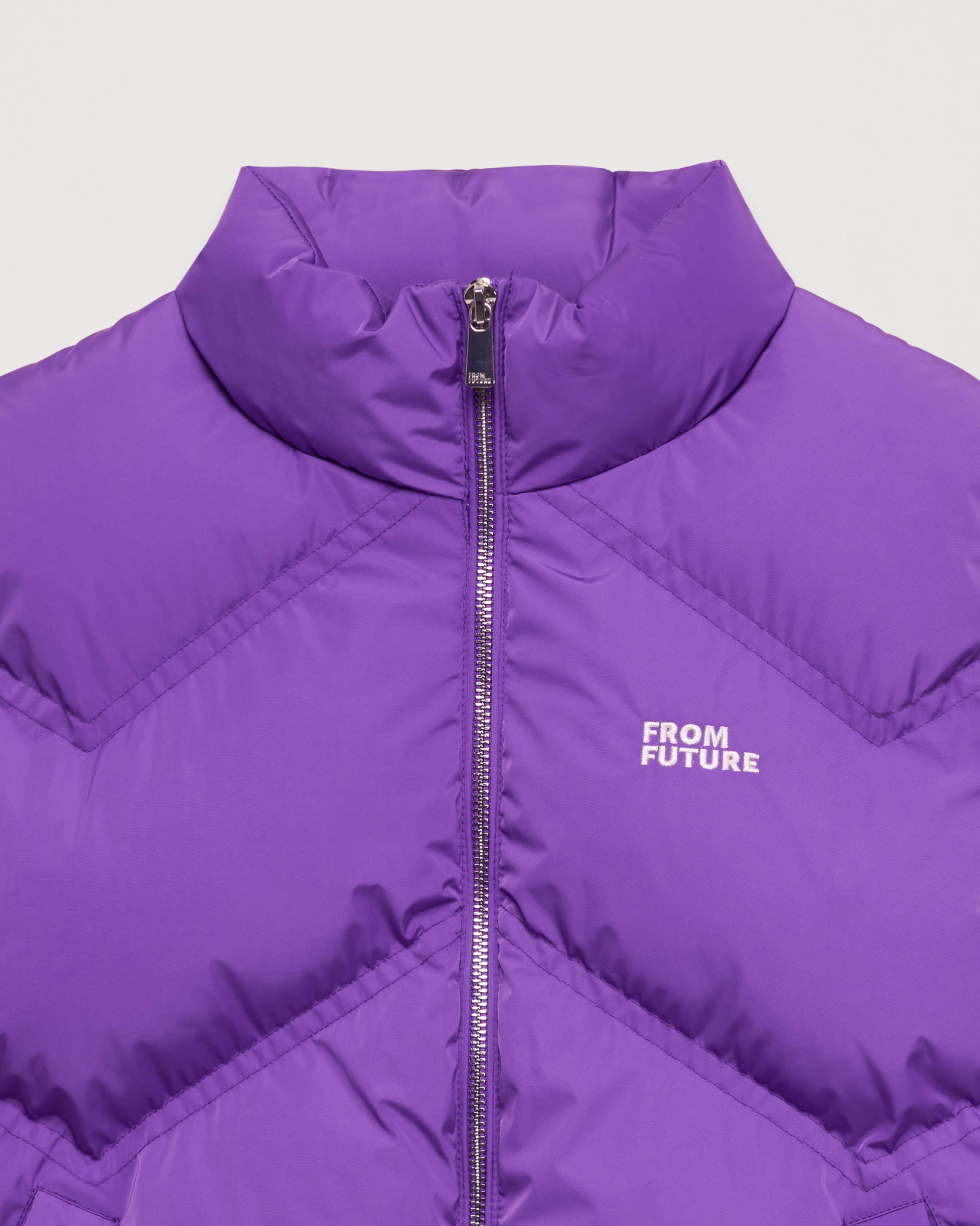 Doudoune sans manches matelassée - Neon Purple