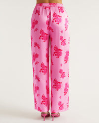Pantalon large Regine en soie - Rosae Aqua