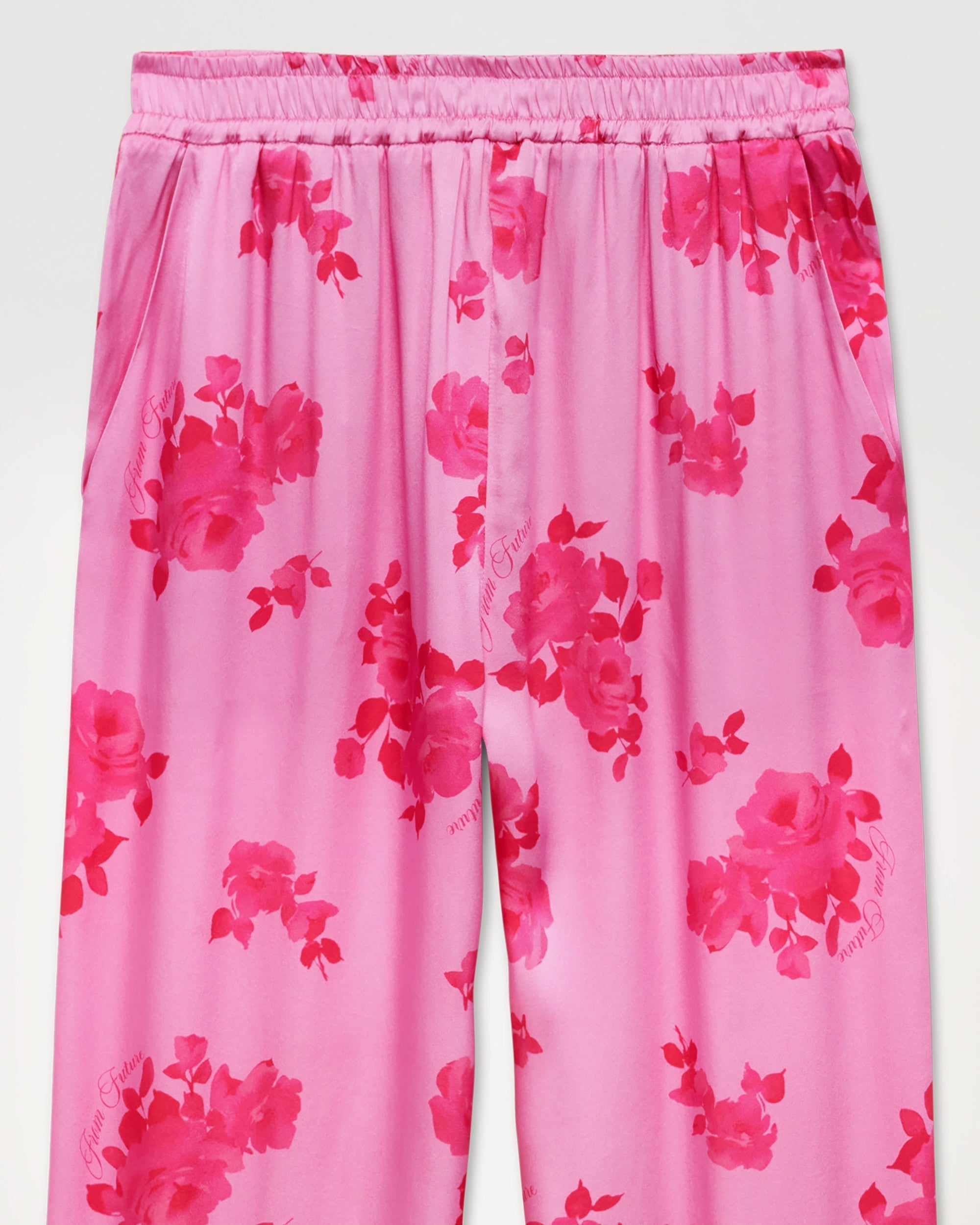Pantalon large Regine en soie - Rosae Aqua