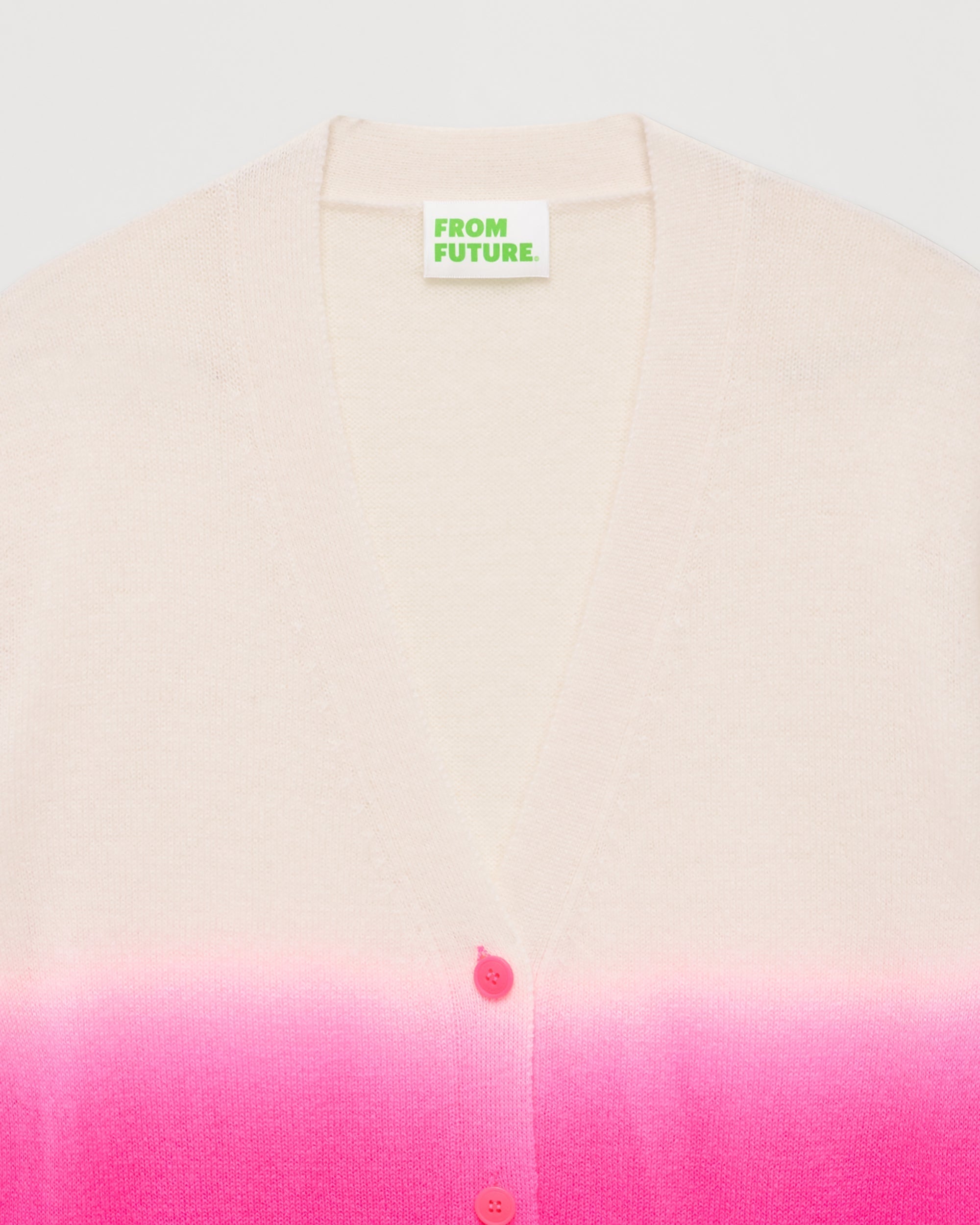 Cardigan court Dip Dye - Holiday Pink