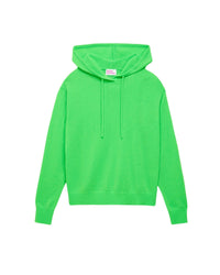 Hoodie oversize en cachemire - Neon Green