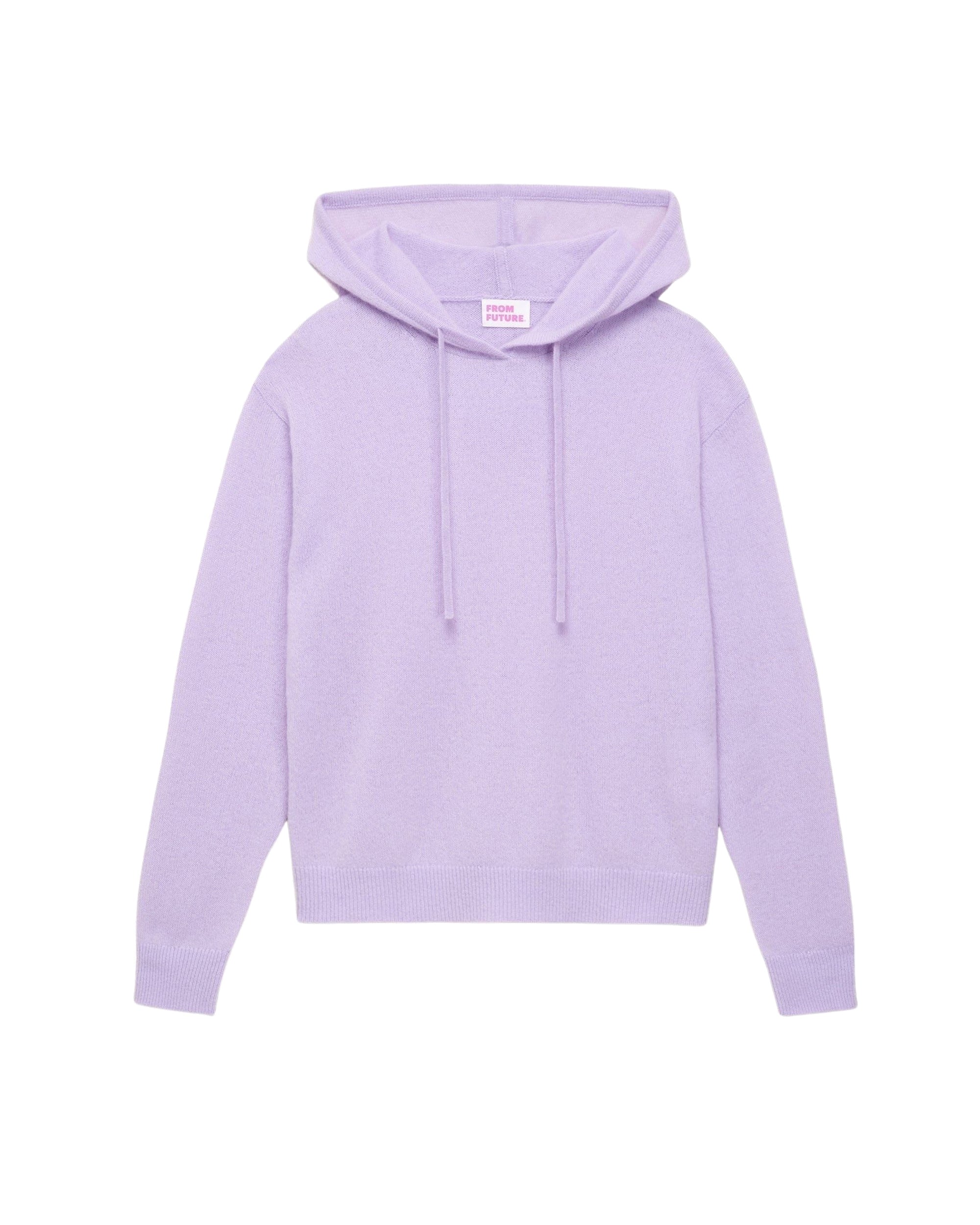 Hoodie oversize en cachemire - Lilac