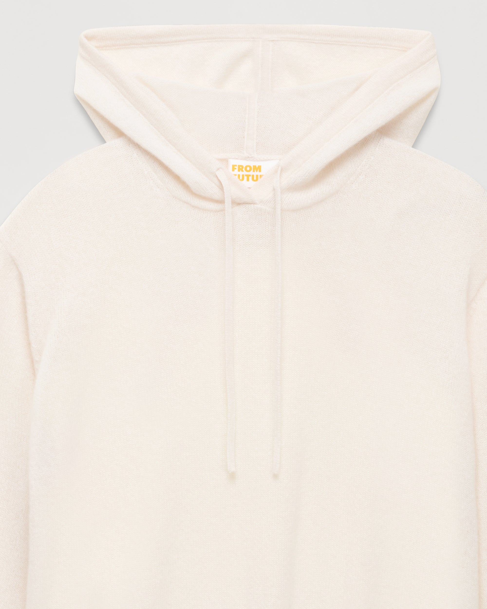 Hoodie oversize Beach Motel en cachemire - Ecru