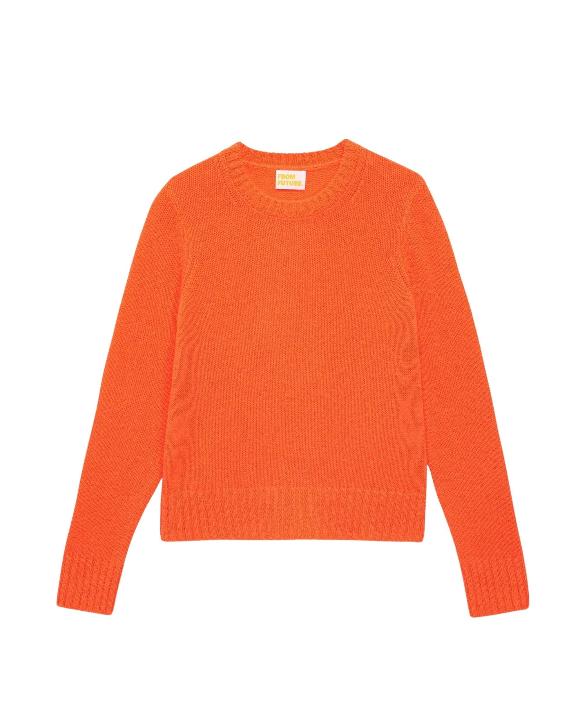 Pull court en cachemire - Beach Orange