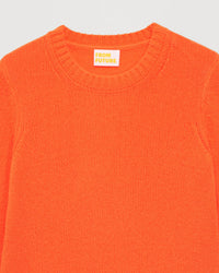 Pull court en cachemire - Beach Orange