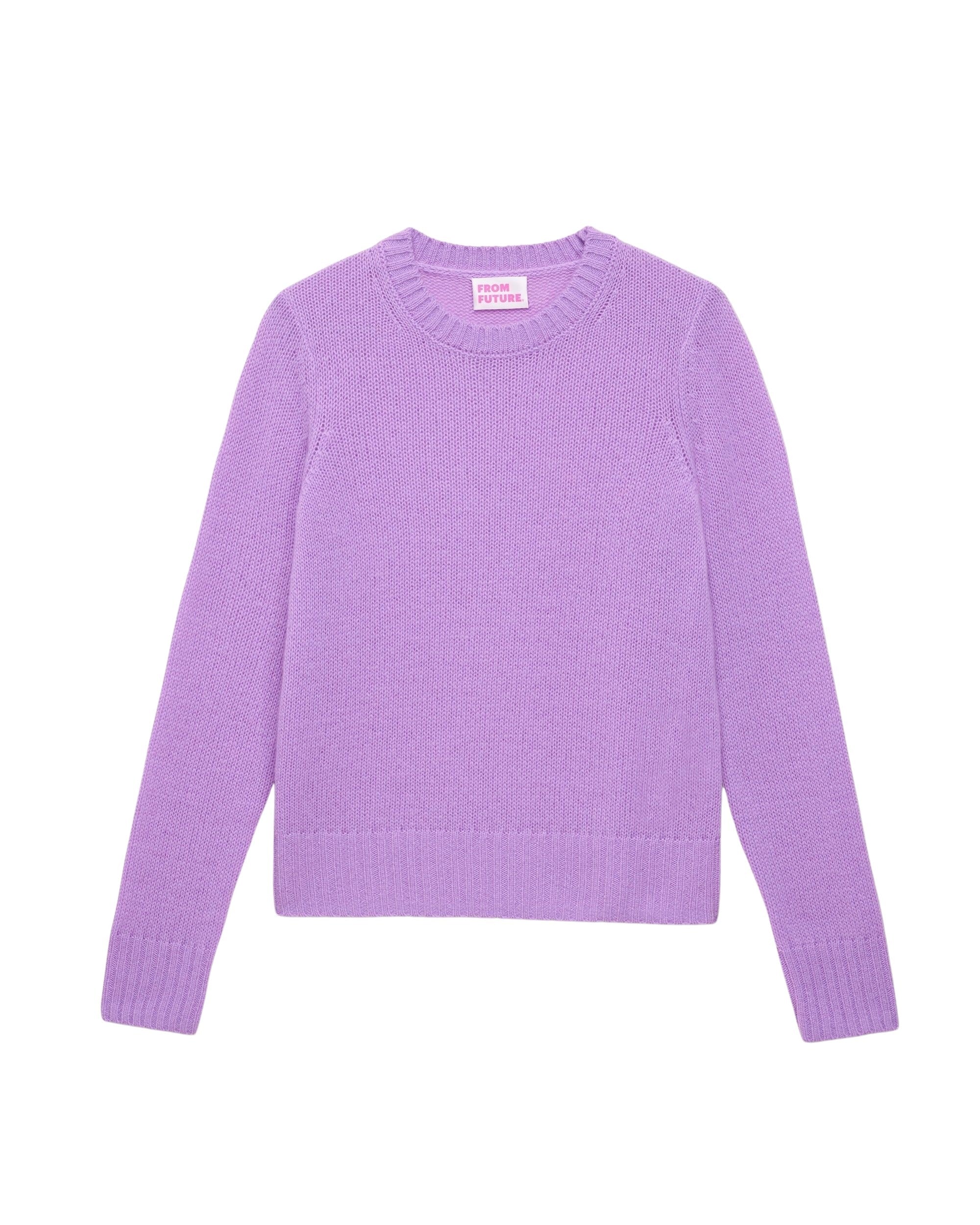 Pull court en cachemire - Holiday Lilac