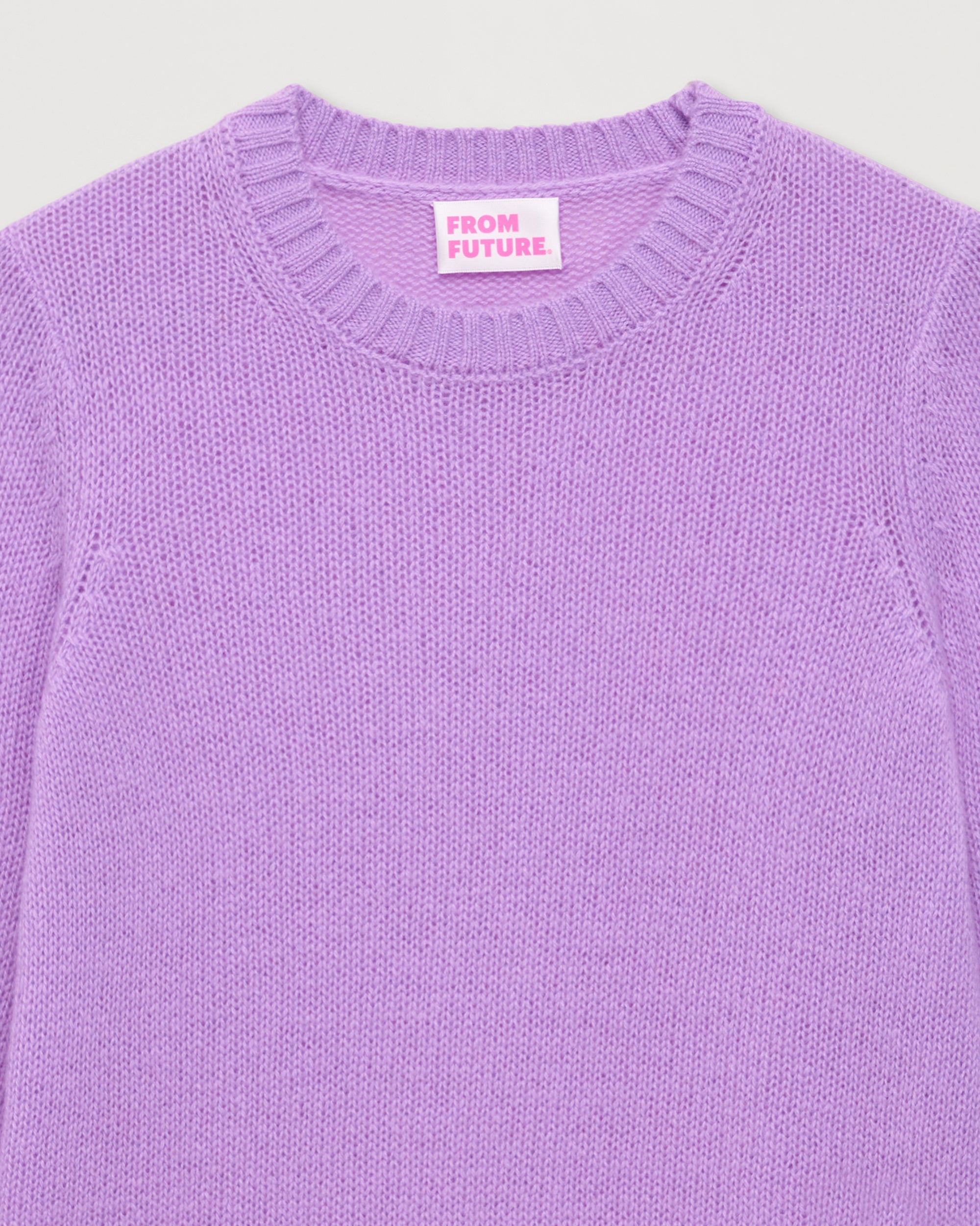 Pull court en cachemire - Holiday Lilac