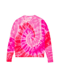 Pull Tie and dye multicolore From Future en cachemire - Tie & Dye Pink