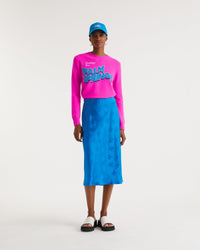Pull Greeting From Palm Beach Light en cachemire - Summer Fuchsia