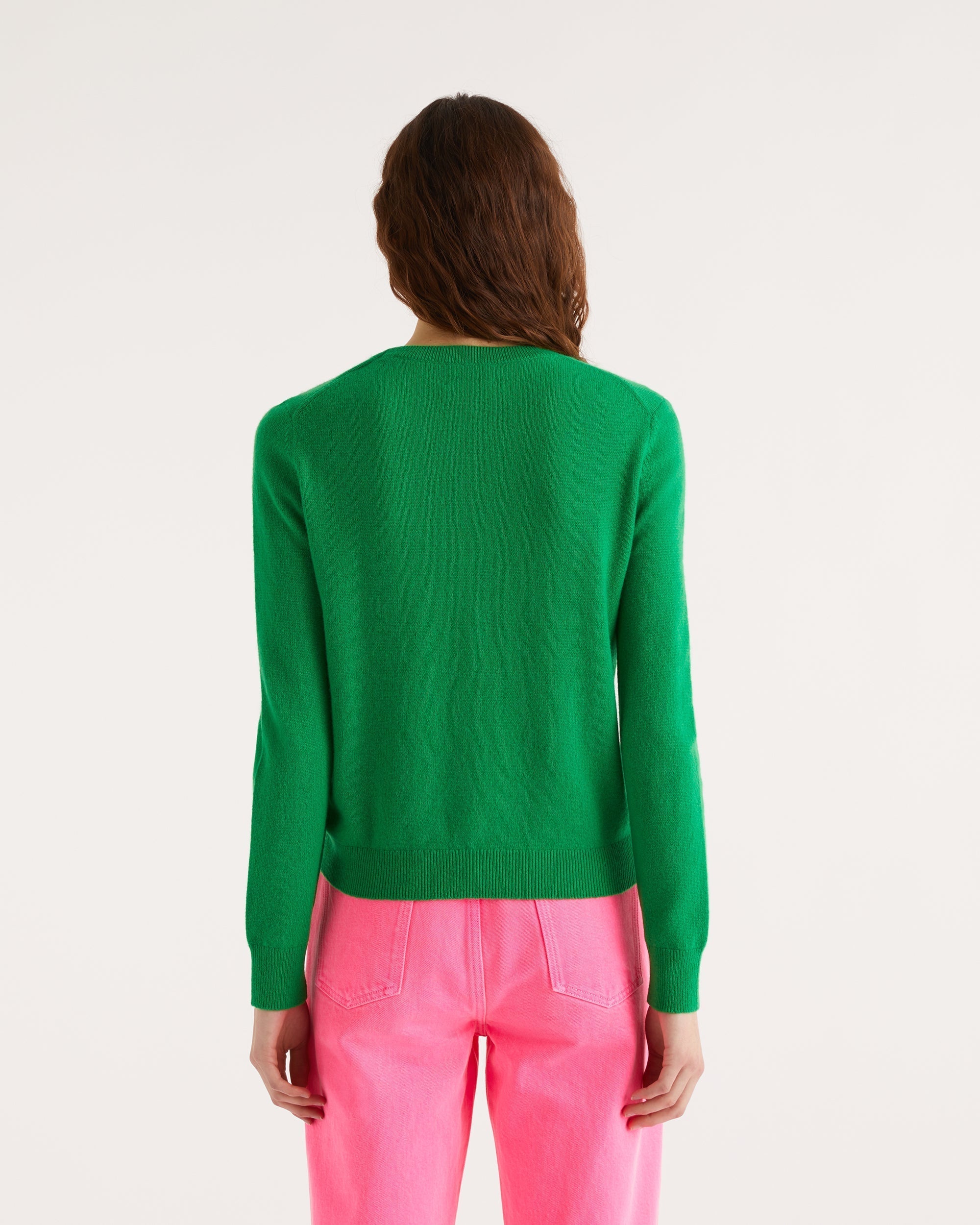 Pull Future club Light en cachemire - Summer Green