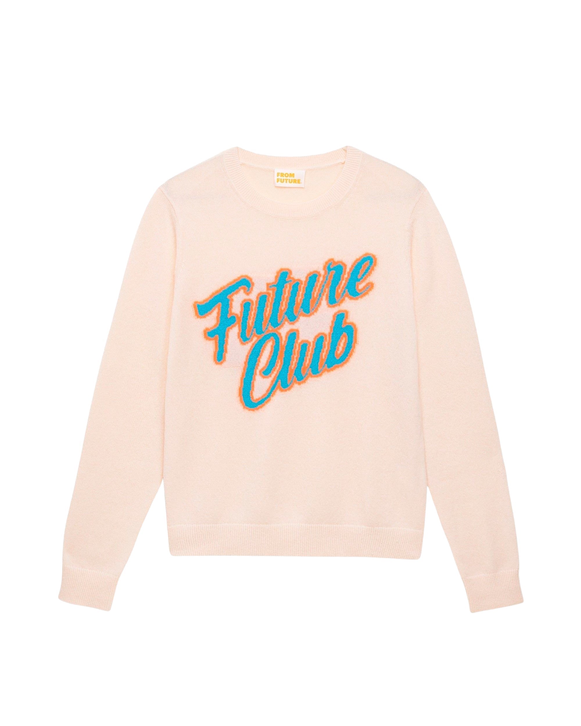 Pull Future club Light en cachemire - Ecru