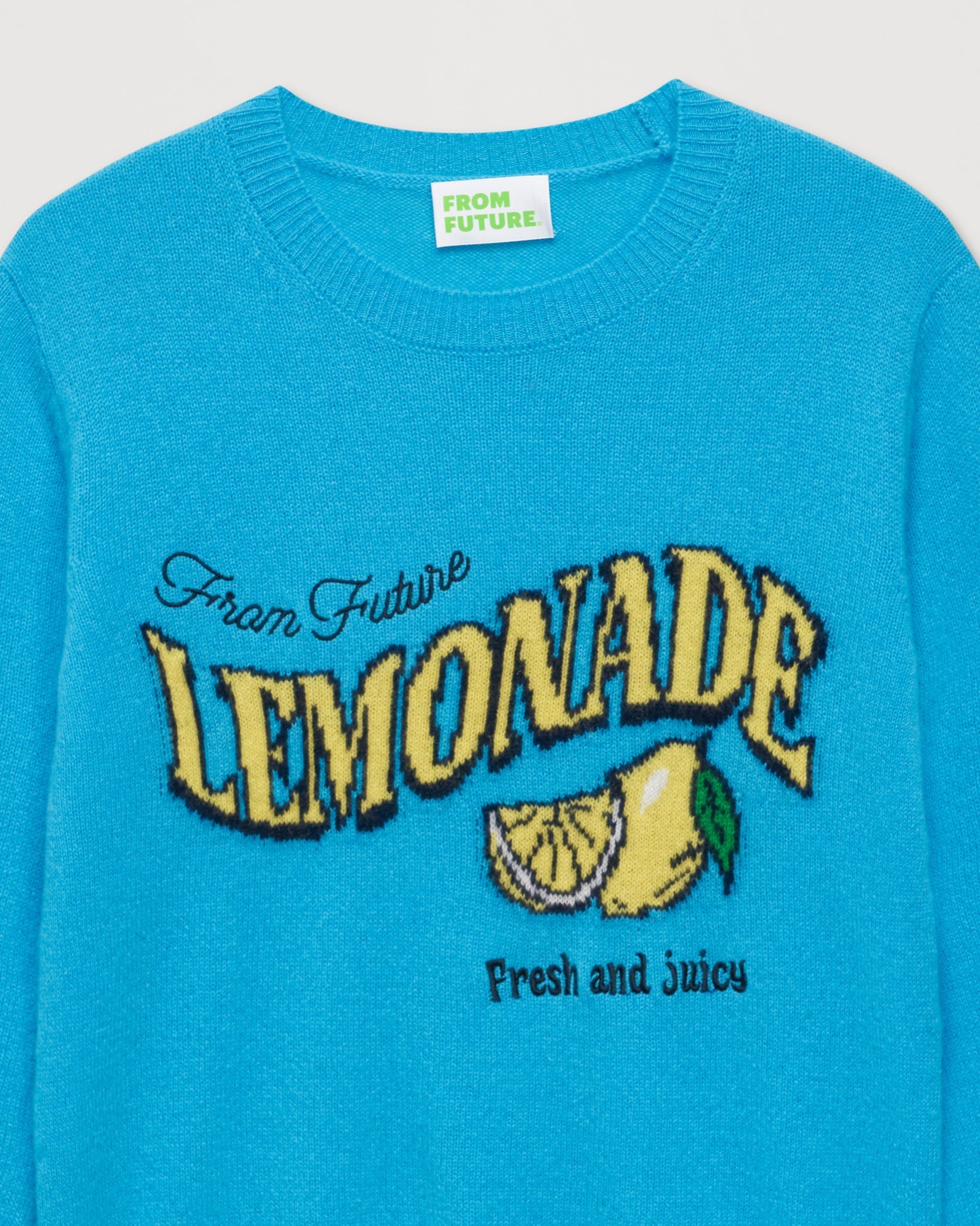 Pull From future lemonade Light en cachemire - Water Blue