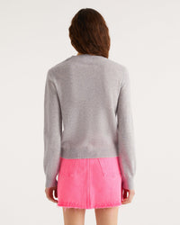 Pull From future motel Light en cachemire - Light Heather Gray