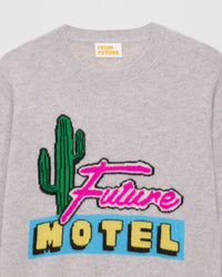 Pull From future motel Light en cachemire - Light Heather Gray