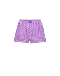 Short Dima court et fluide en soie - Purple Signature