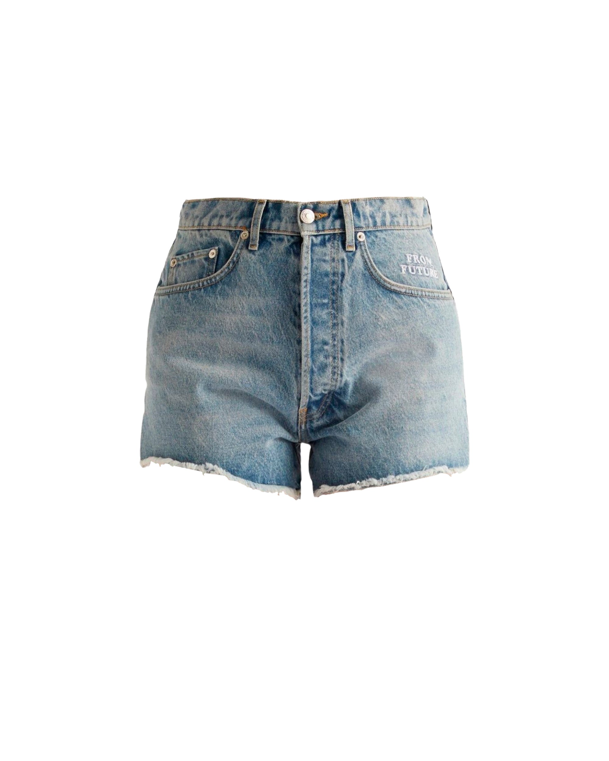 Short court à coupe regular - Light Blue